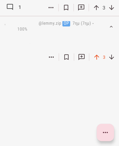 A trimmed screenshot of a post, only with the first comment visible, text and user who posted have been removed for privacy reasons.